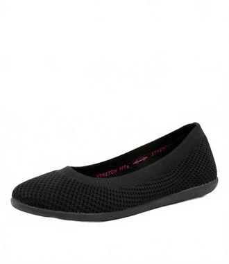 Skechers Womens Cleo Sport Shoes In Black