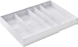 Yamazaki Tableware Expandable Cutlery Organizer in White at Nordstrom