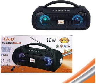 Trade Shop Trade Shop - Altoparlante Speaker Cassa Bluetooth Kts-979 10w Radio Fm Tf Usb Con Led Torcia
