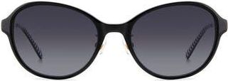 Kate Spade New York vonnie 56mm round sunglasses in Black at Nordstrom Rack