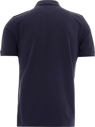 K-Way Mens Polo Shirt Vinnie Blue Depth Cotton T-shirts And Polos