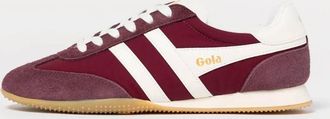 Gola Womens Sprinter Sneaker In Windsor Wine/ Off-White