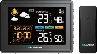Blaupunkt Ws30bk - Estaci&oacute;n Meteorol&oacute;gica Con Sensor Externo