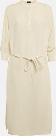 Joseph Cream Silk Lester Maxi Dress