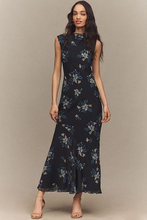 BHLDN Chiffon Maxi Dress