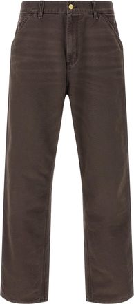 Carhartt Work in Progress Single Knee Pantaloni Marrone-Uomo
