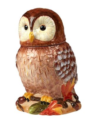 Certified International Pine Forest 3-D Cookie Jar