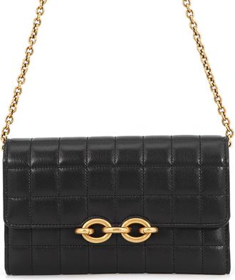 Saint Laurent Black Chain/Shoulder Wallet (Pre-Owned)