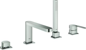 GROHE Mezclador De Lavabo De Pared Plus En Acero Con 4 Orificios