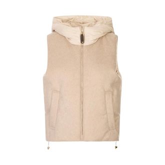 Max Mara Dames, Jassen, Beige, Maat: 2XS