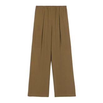 Alysi Wide Trousers, female, Green, Size: XS Wide Trousers