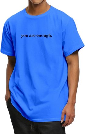 Generic T Shirts for Men UK Short Sleeve Summer Tops Dear Person Behind Me The World is A Better Place with You Hoodie Inspirational You are Enough Sweatshirt