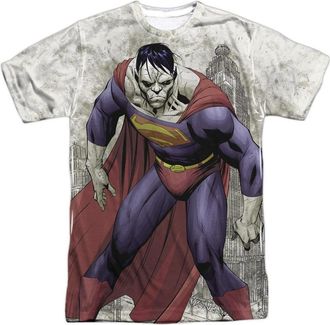 Gildan Superman Bizarro Sub Short Sleeve Adult Poly Crew Tee / T-Shirt