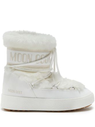 Moon Boot MB Track lace-up boots - unisex - Other fibres - 38 - White