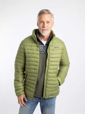 Weird Fish Crantock Showerproof Padded Jacket in Washedoak at Nordstrom, Size Xxx-Large