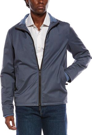 Isaia Wool-Blend Solid Jacket