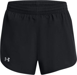 Under Armour Fly By 2-in-1 Shorts - Dames - Korte sportbroeken - Zwart - L - Fitness