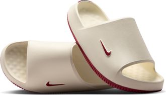 Nike Mens Calm (Atlanta Falcons) NFL Slides in White | IM7295-100