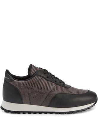 Giuseppe Zanotti Jimi Running lace-up low-top sneakers - Black