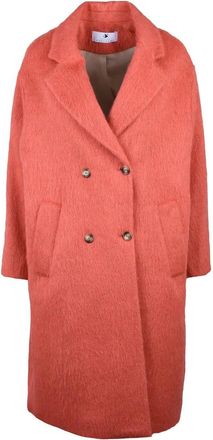 Olivier Horigamy Double-Breasted Coat - Red
