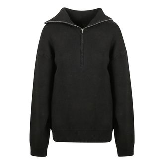 Balenciaga Back-to-Front Jumper - female - Balenciaga - Knitwear - Black - S - Knitwear