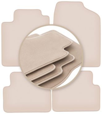 OEM Alfombrillas Beige Premium Para Toyota Celica Viii Coup&eacute; 1999-2006