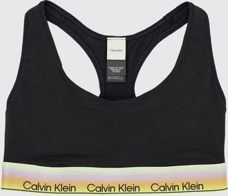 Calvin Klein Bralette in misto cotone e modal con scollo olimpionico