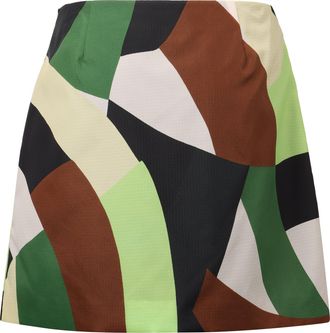 Plan C Womens Gocaa Cotton Mini-Skirt