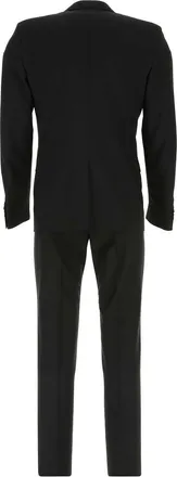 Prada Mens Black Wool Blend Suit Nero Wmwv Completi