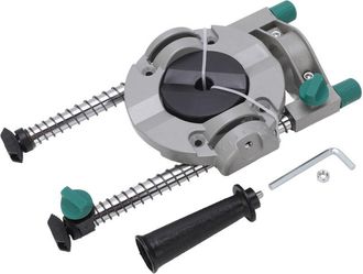 OEM Soporte Para Taladro, Gu&iacute;a De Perforaci&oacute;n Multi&aacute;ngulo Ajustable En Acero Aleado Robusto Y Ergon&oacute;mico Con &Aacute;ngulo De Sujeci&oacute;n Seguro Para Montaje En Par