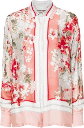 Ermanno Scervino Stijlvol Shirt - Dames - Overhemden - Veelkleurig - XS - Katoen - Overhemden