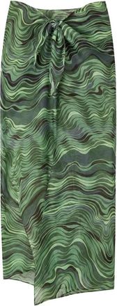 Cult Gaia Pareo Nila - Swimwear - Mujer - Verde - S