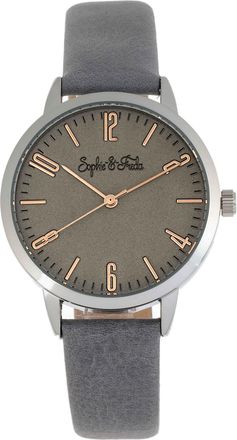 Sophie & Freda Vancouver Quartz Grey Dial Ladies Watch SF4902