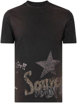 Travis Scott Utopia NYC Circus Maximus Tour 2023 T-shirt - Black