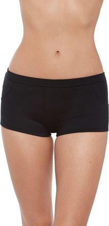 Steve Madden Hip Hugger Shorty Swim Shorts in Black at Nordstrom, Size X-Large