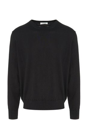 Givenchy BRANDED WOOL SWEATER Size: M, colour: BLACK