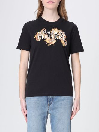 Versace Jeans Couture Cotton T-Shirts with Baroque Print