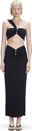 Moeva Lane Cover Up Top Resortwear in Black at Nordstrom, Size X-Small