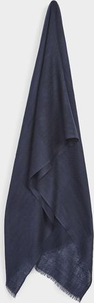 Fraas Womens Solid-coloured fine virgin wool scarf