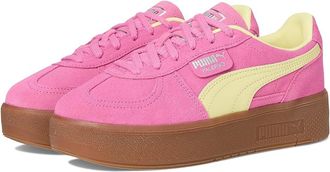 Puma Palermo Elevata Shoes Womens Snow Shoes Posie Pink/Gold Moon : 10.5 B - Medium, Leather/Suede