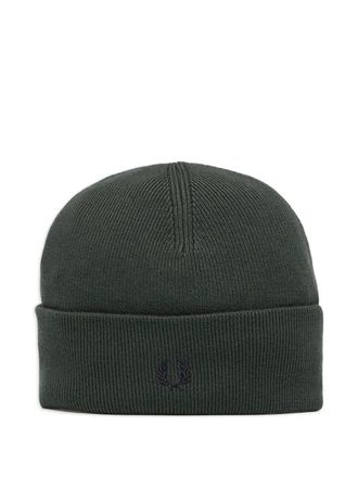 Fred Perry classic beanie - unisex - Fabric - One Size - Green