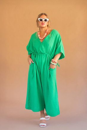 Kalalou Drawstring Waist Jumper