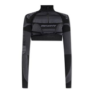 Misbhv Misbhv, Dames, Tops, Zwart, Maat: Xs/S