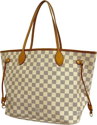 Louis Vuitton White Tote Bag (Pre-Owned)