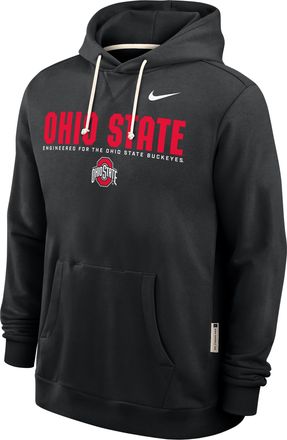 Nike Ohio State Sideline Nike Mens Dri-FIT College Pullover Hoodie in Black | 03AZ00AOH-HSY