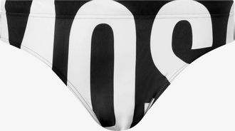 Moschino Slip mare Maxi Logo - Nero