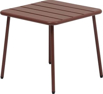 Hesperide Mesa De Centro De Jard&iacute;n Phuket 45x45cm Caoba - Hesp&eacute;ride