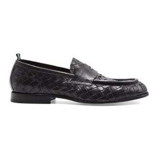 Green George Loafers, male, Black, Size: 10 US Penny Moccasin