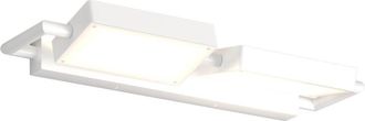 Top-Light Applique Orientabile Top Light Kubi 1212 4 Bi Led Switch 4320lm Illuminazione Biemissione Modulo Integrato