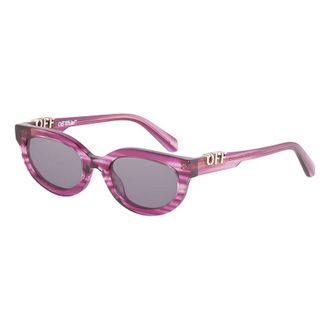 Off-white OERI13D SPARKS 3707 Stripped Purple/Dark Grey